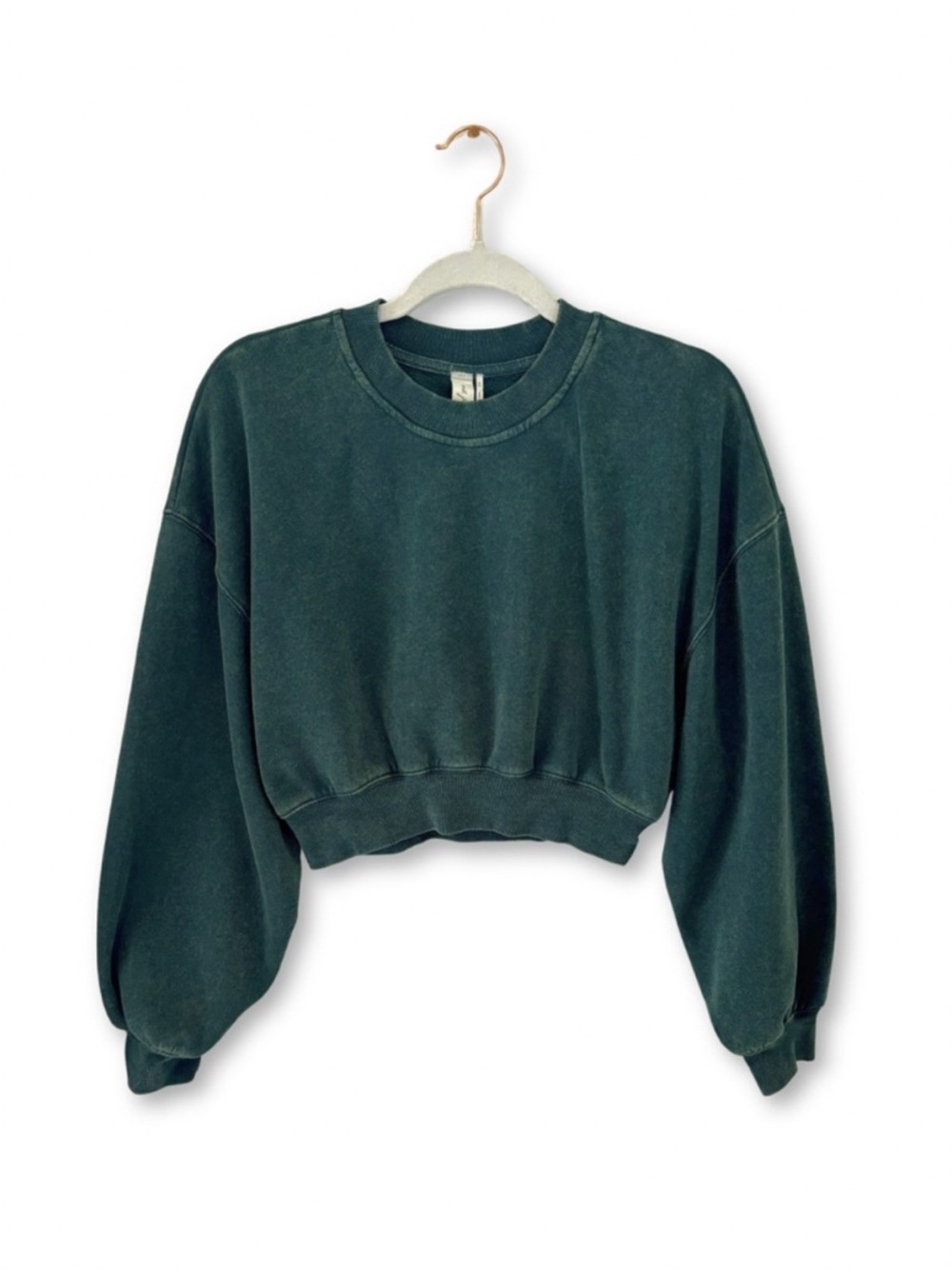 Urban Outfitters Cropped Crewneck Sweatshirt